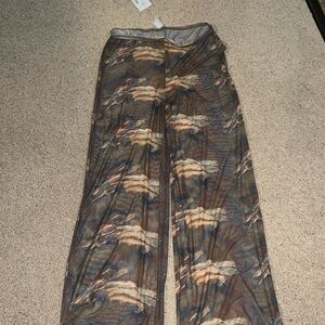 NET 12th tribe swim cover up mesh pant